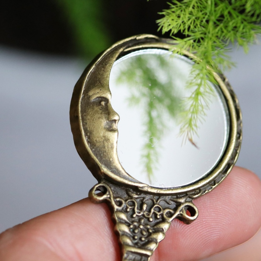 Moon Mirror Necklace